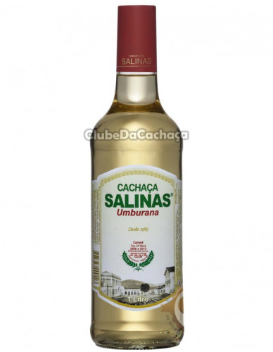 Cachaça Salinas Amburana 1000 ml