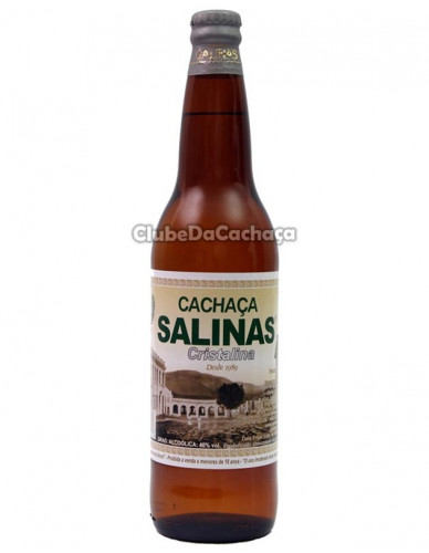 Cachaça Salinas Cristalina Prata 600 ml