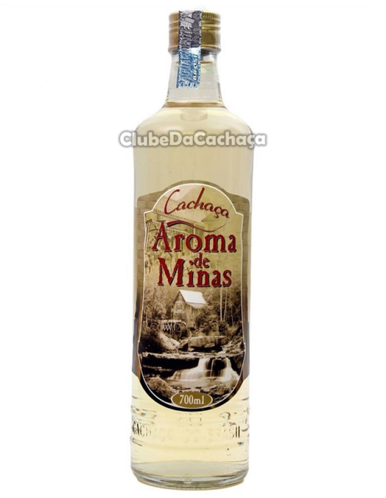 Cachaça Aroma de Minas Ouro 700 ml