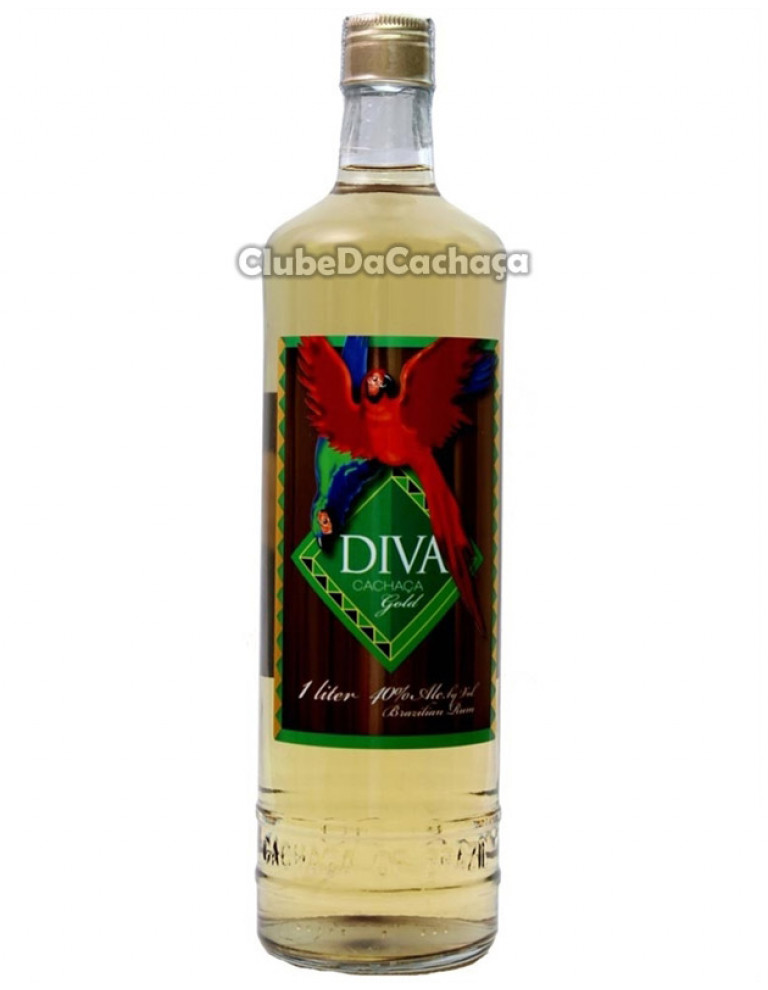 Cachaça Diva Gold 1000 ml