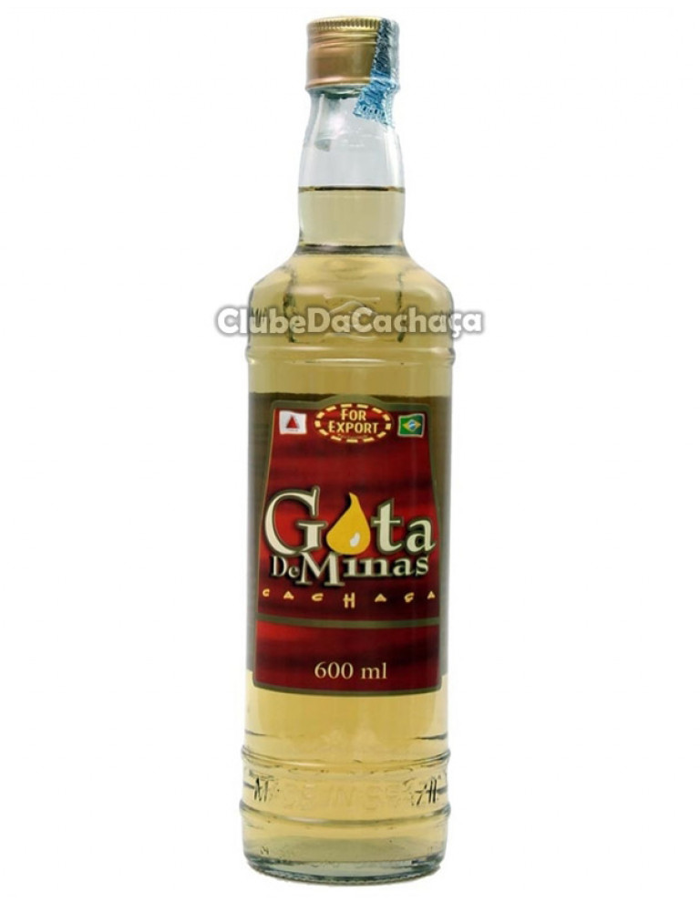 Cachaça Gota de Minas Ouro 700 ml