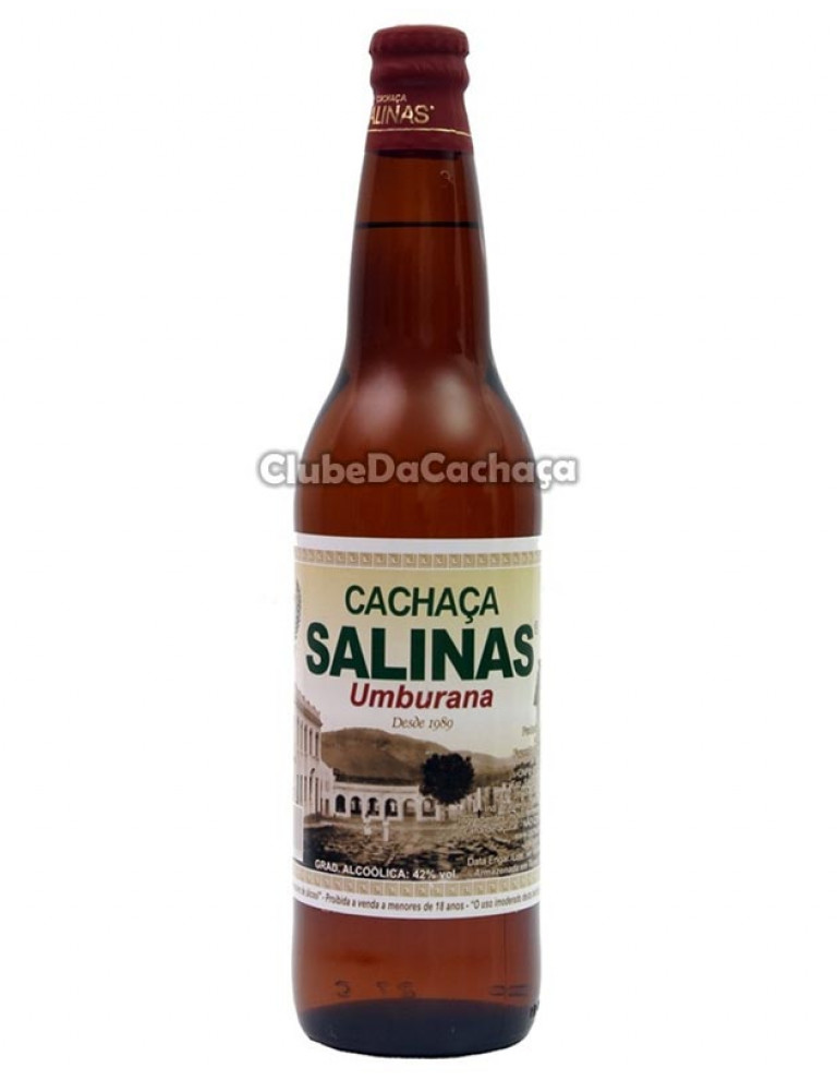 Cachaça Salinas Amburana 600 ml