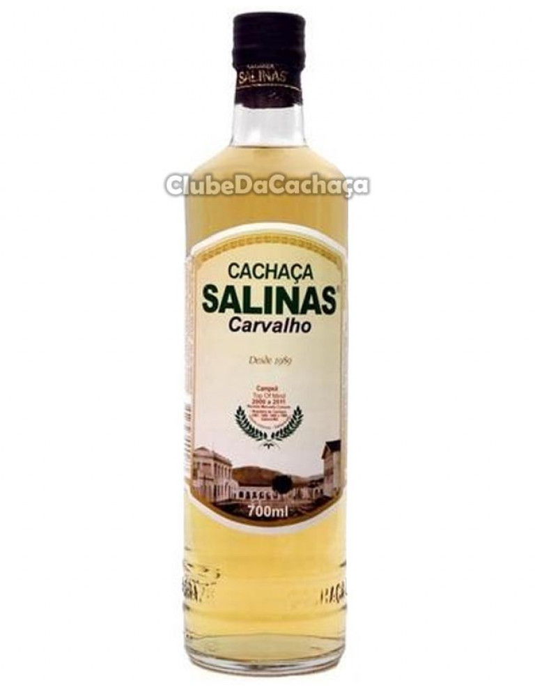 Cachaça Salinas Carvalho 700 ml