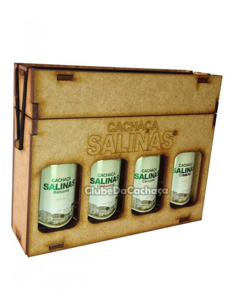 Kit Cachaça Salinas 50 ml