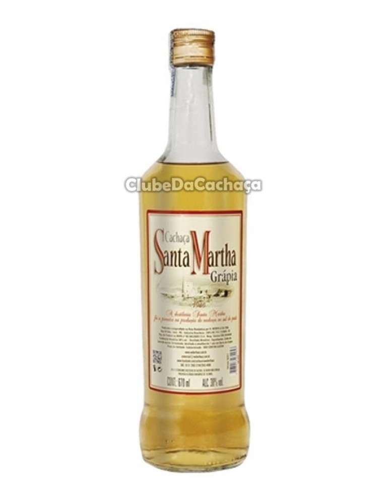 Cachaça Santa Martha Ouro 670 ml